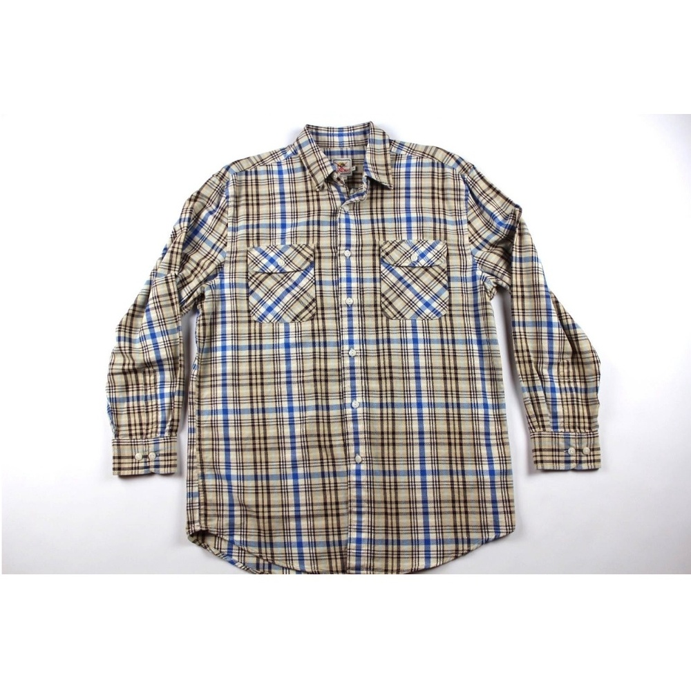 Surf Pendleton Men M L Sleeve Casual Button Shirt